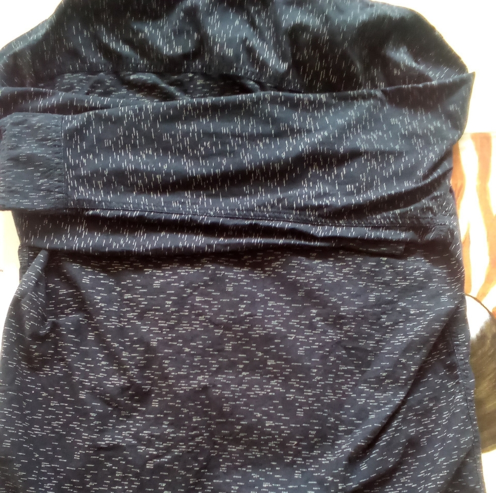 Button Down Digital Striped Shirt - image 3